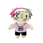 Hello Kitty x Lil Peep Plush Toy