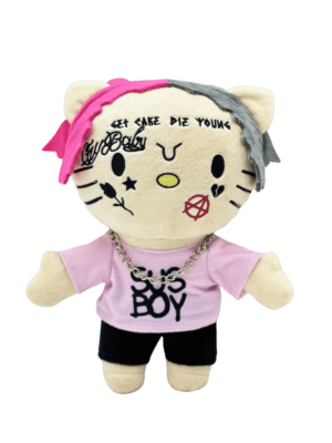 Hello Kitty x Lil Peep Plush Toy